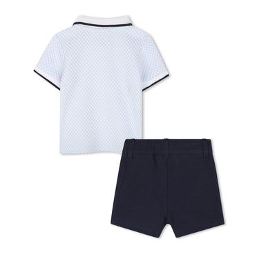 BOSS Set de short con playera para bebe